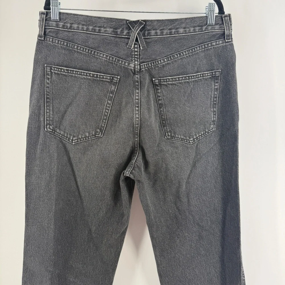Alex Mill Jeans Mens 32 Washed Black 100% Cotton Made in USA Button Fly‎ Denim